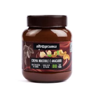 crema al cacao con nocciole e anacardi BIO gr. 350 - cod. 975